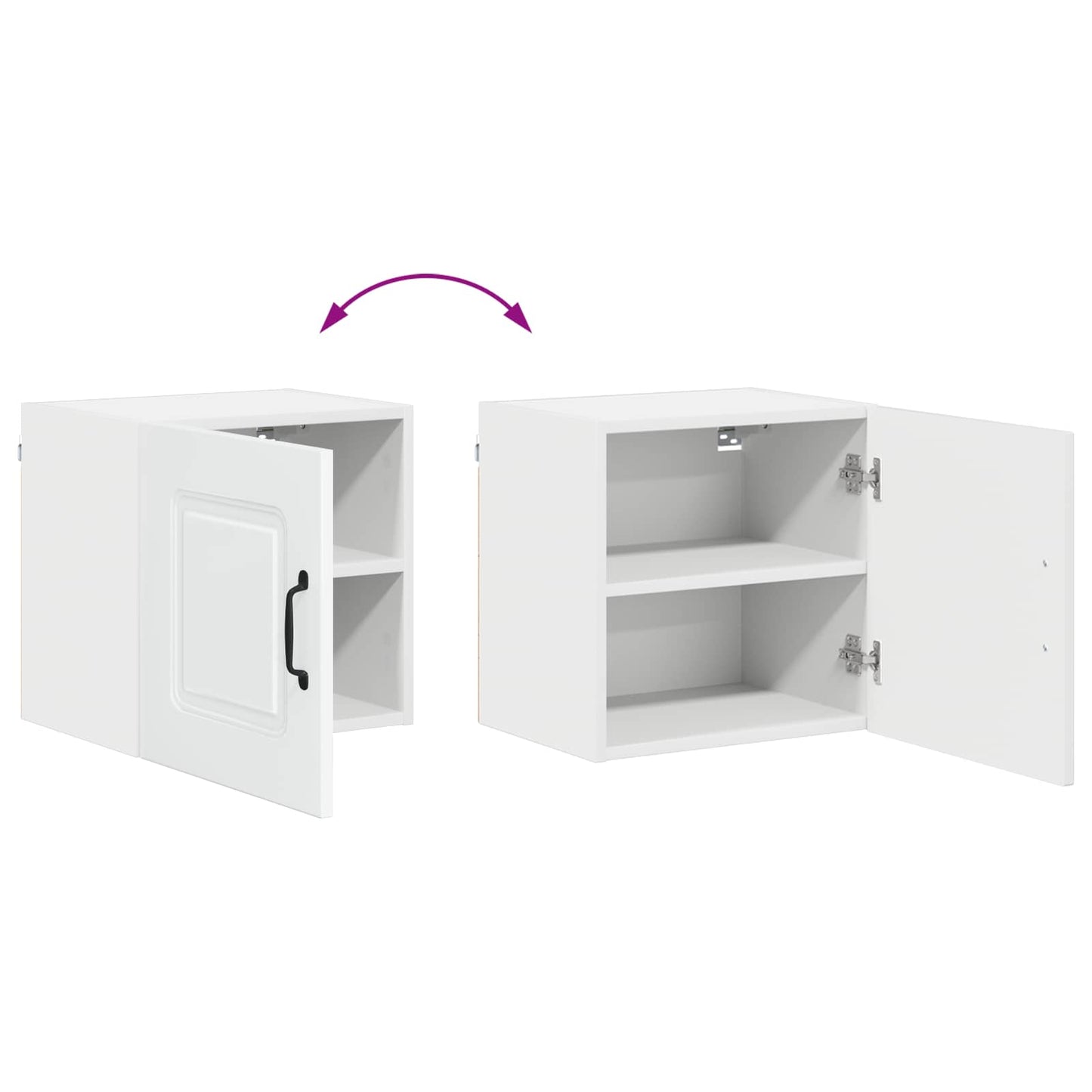 Dishwasher Panel Kalmar High Gloss White 40 x 31 x 40 cm
