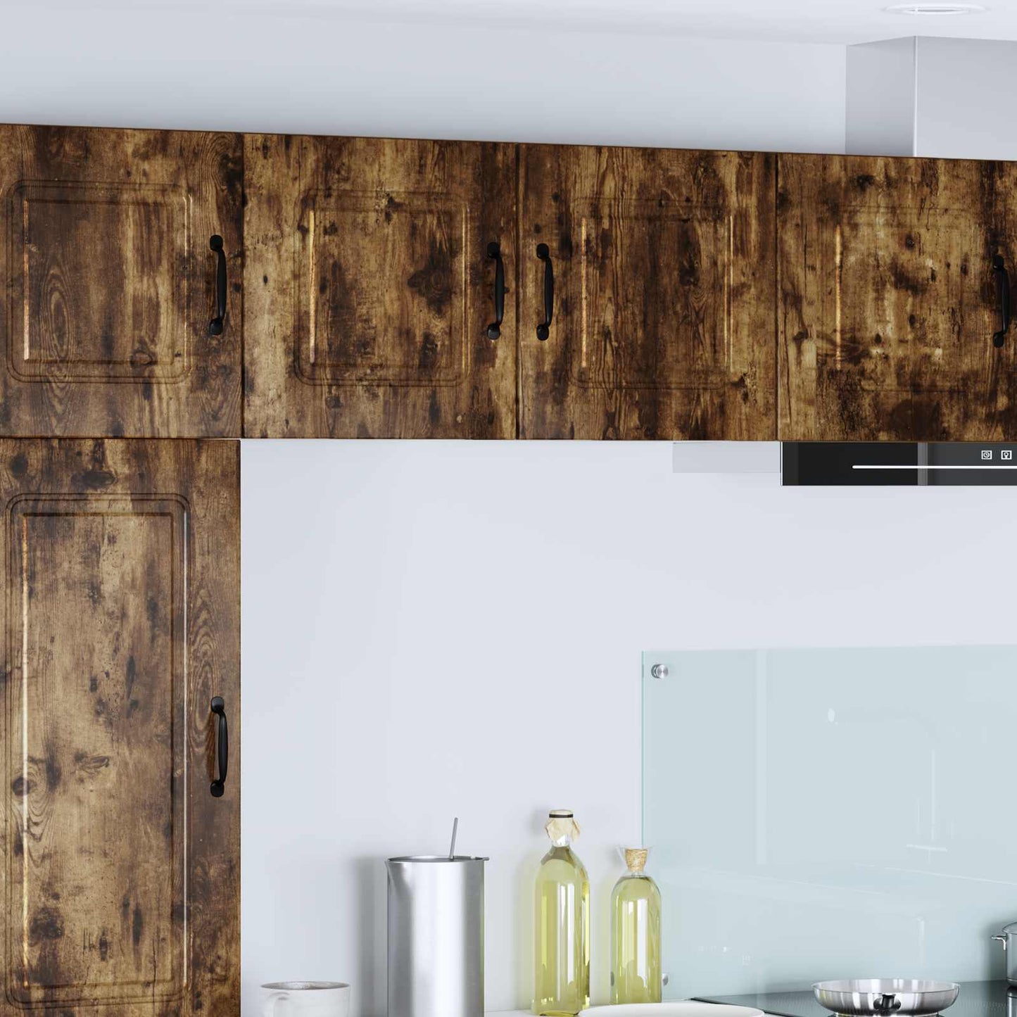 Dishwasher Panel Kalmar 2 pcs Smoked Oak 40 x 31 x 40 cm