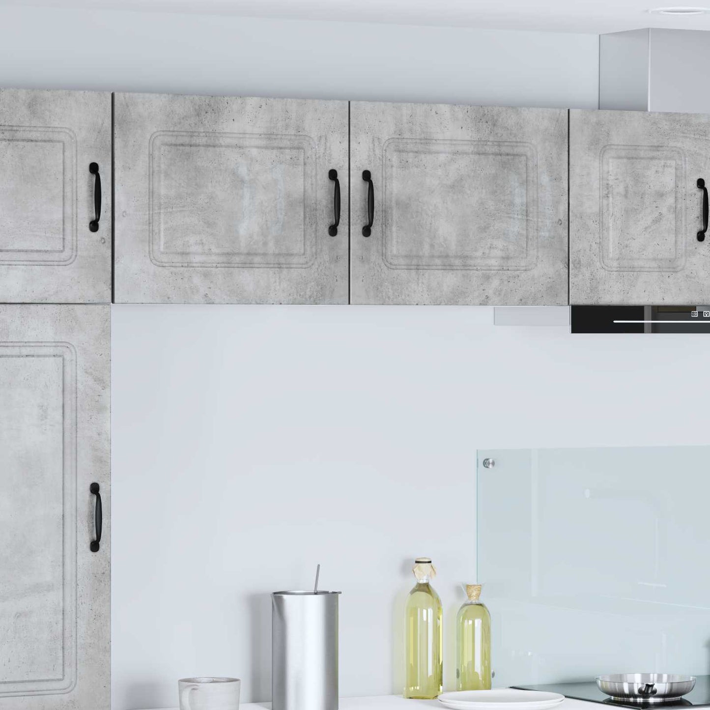 Dishwasher Panel Kalmar Concrete Grey 50 x 31 x 40 cm