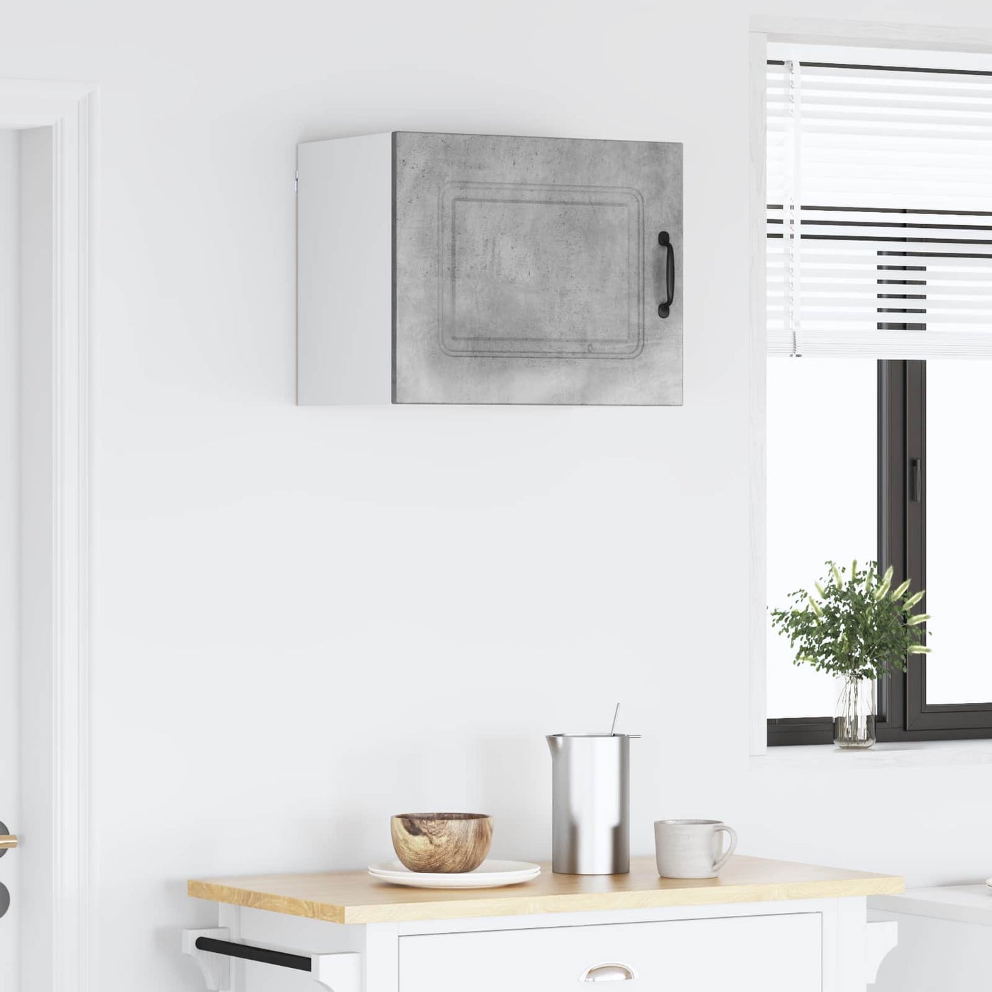 Dishwasher Panel Kalmar Concrete Grey 50 x 31 x 40 cm