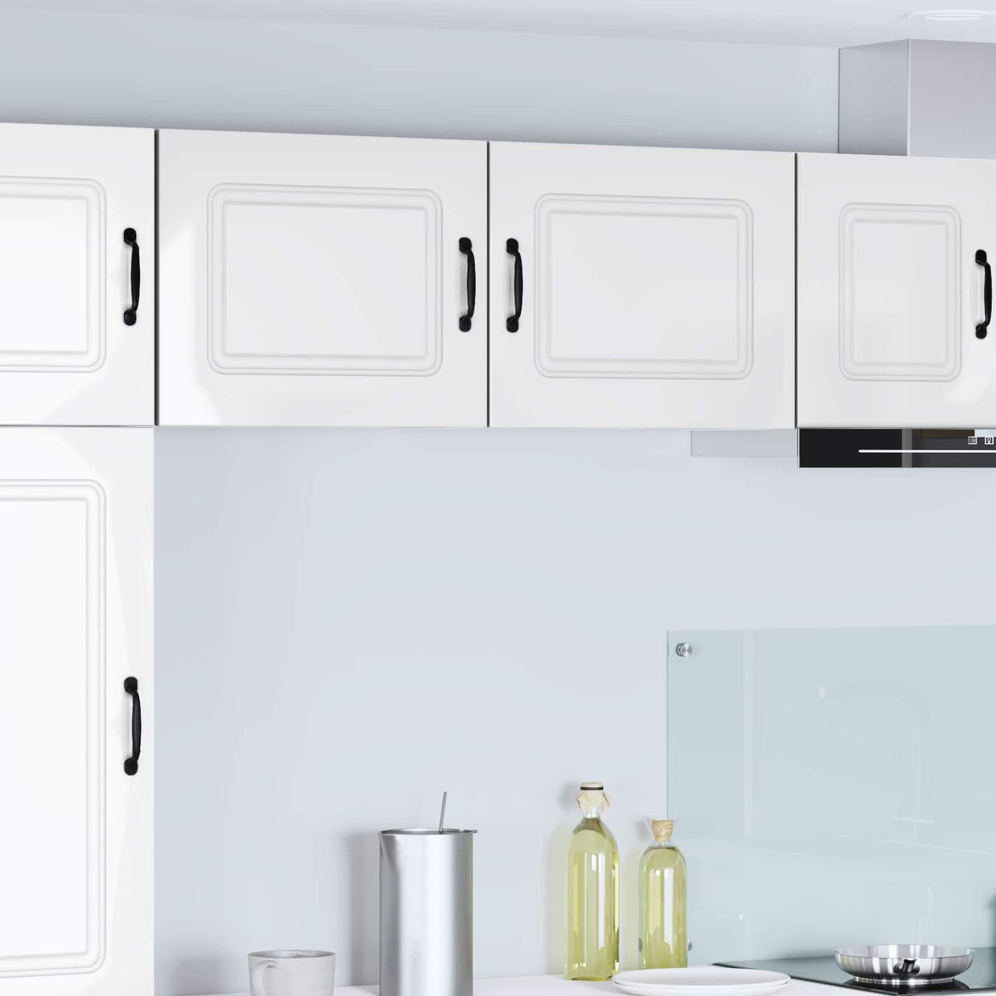 Dishwasher Panel Kalmar 2 pcs High Gloss White 50 x 31 x 40 cm