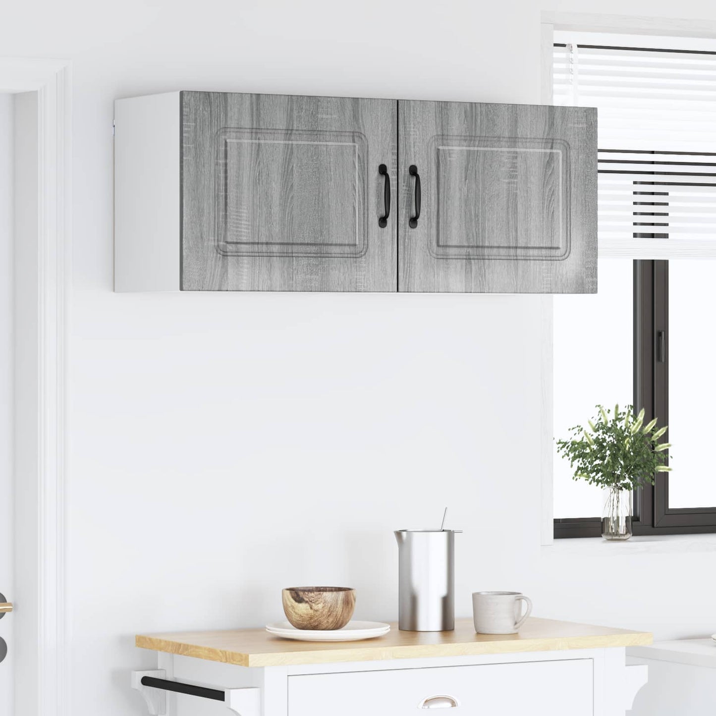 Dishwasher Panel Kalmar 2 pcs Grey Sonoma Engineered Wood