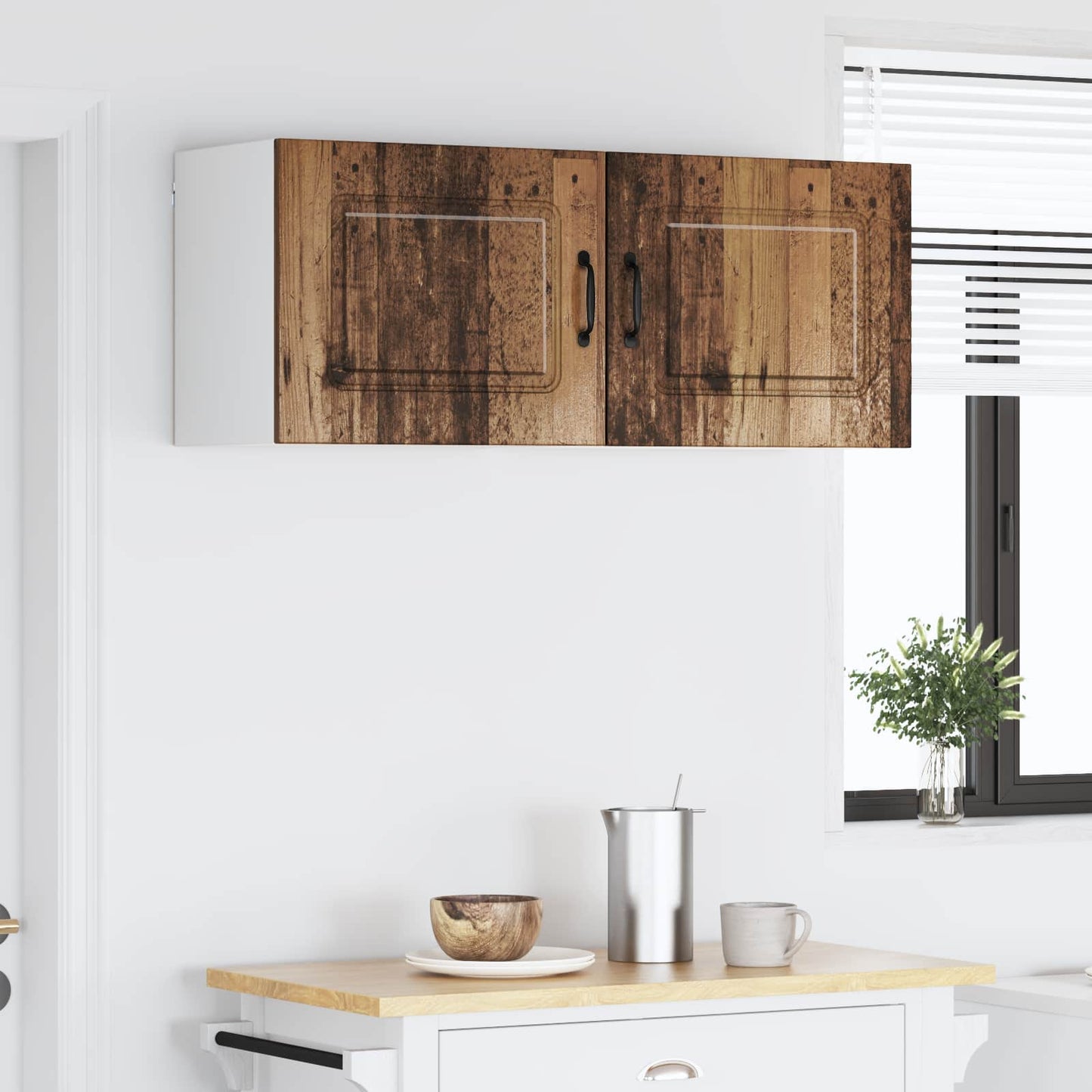 Dishwasher Panel Kalmar 2 pcs Old Wood Engineered Wood