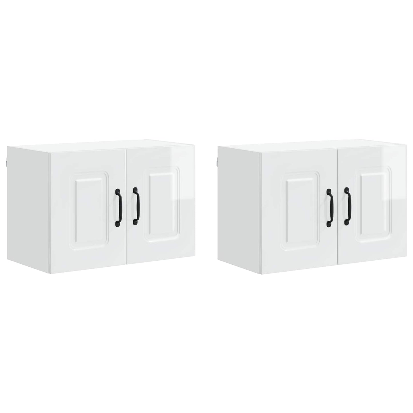 Dishwasher Panel Kalmar 2 pcs High Gloss White 60 x 31 x 40 cm