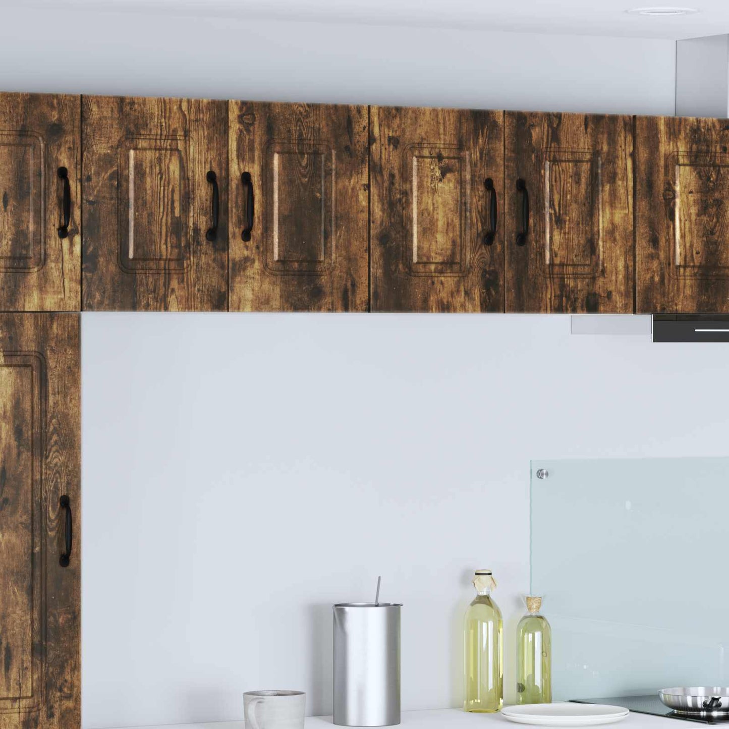 Dishwasher Panel Kalmar Smoked Oak 60 x 31 x 40 cm