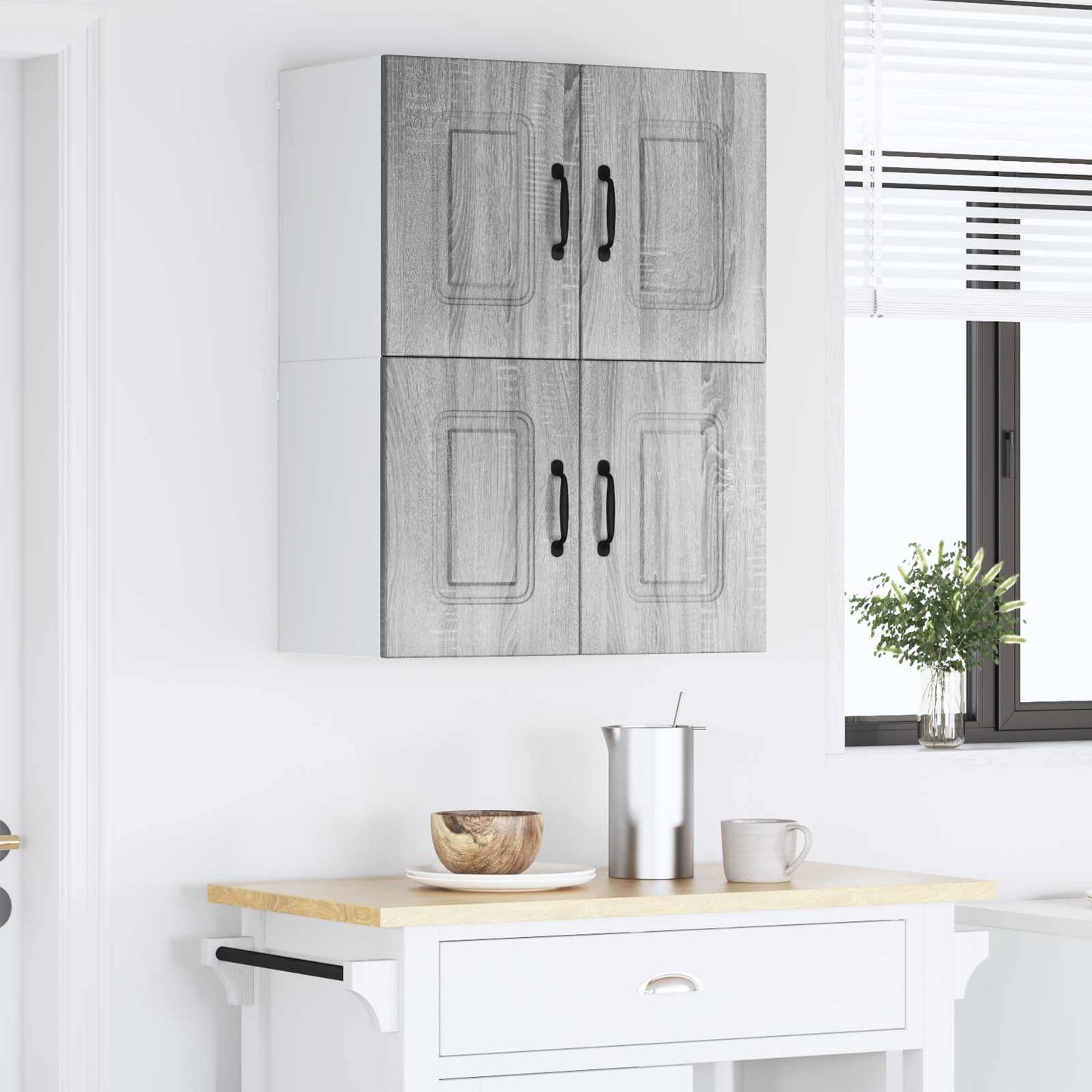 Dishwasher Panel Kalmar 2 pcs Grey Sonoma 60 x 31 x 40 cm