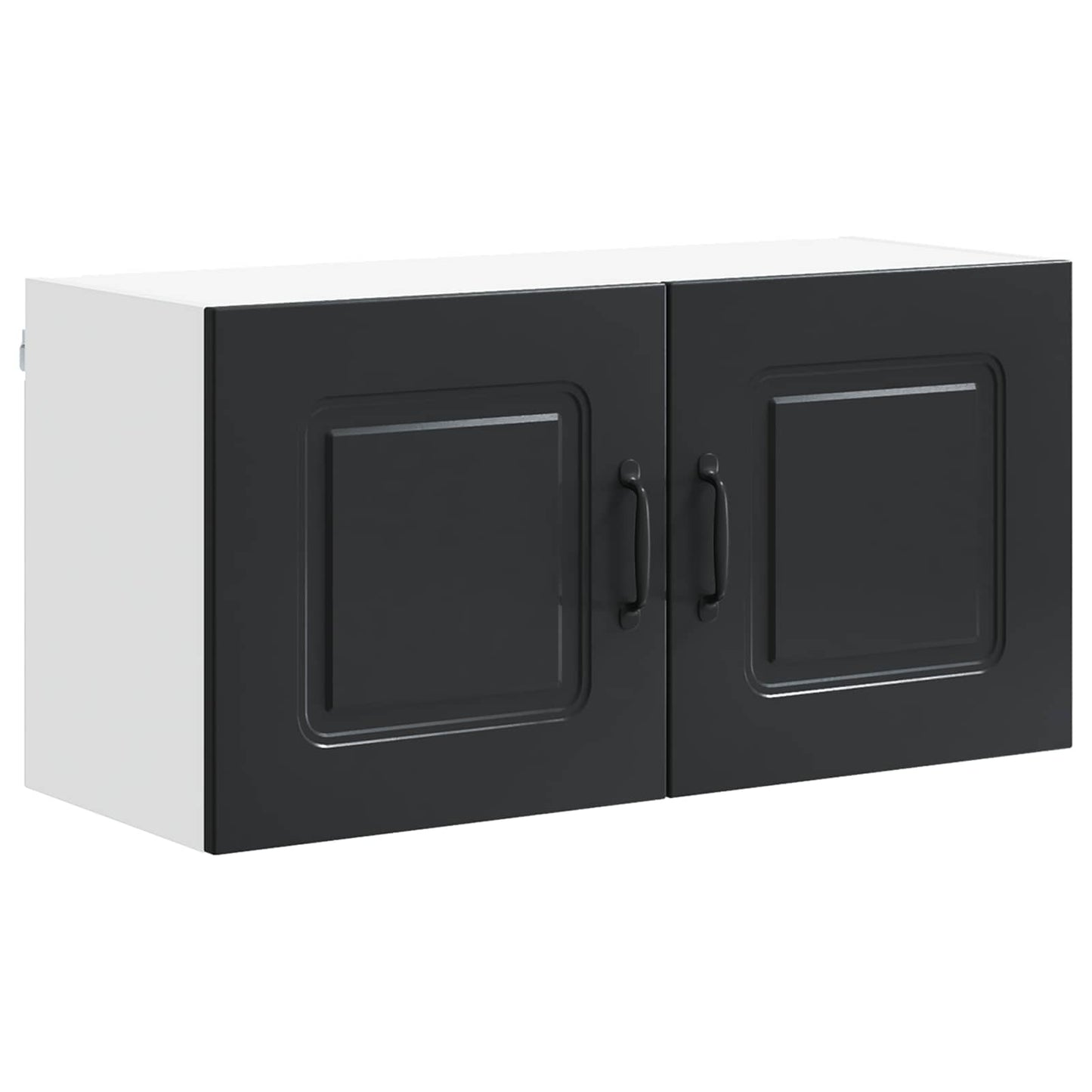 Dishwasher Panel Kalmar Black 80 x 31 x 40 cm Engineered Wood