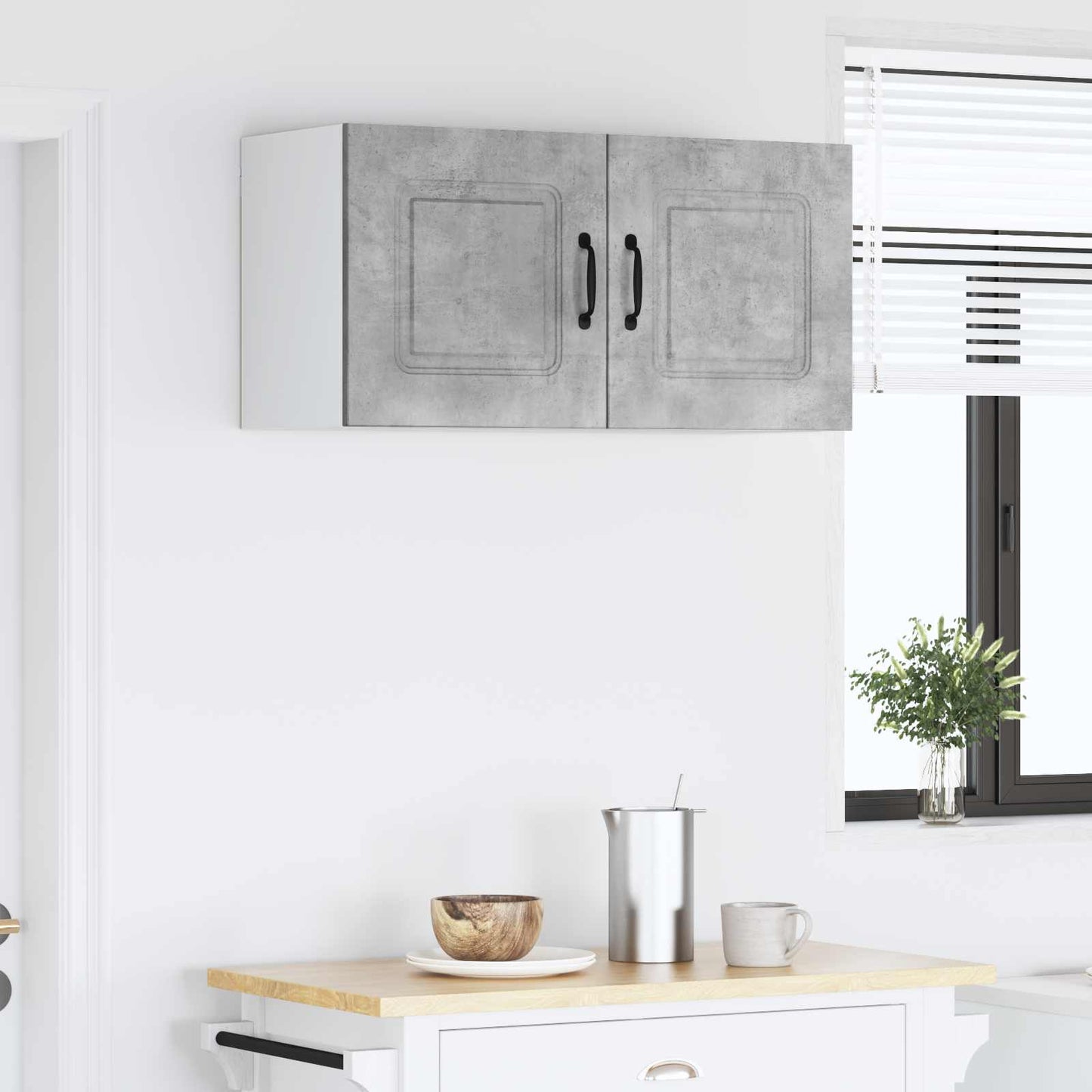 Dishwasher Panel Kalmar Concrete Grey 80 x 31 x 40 cm