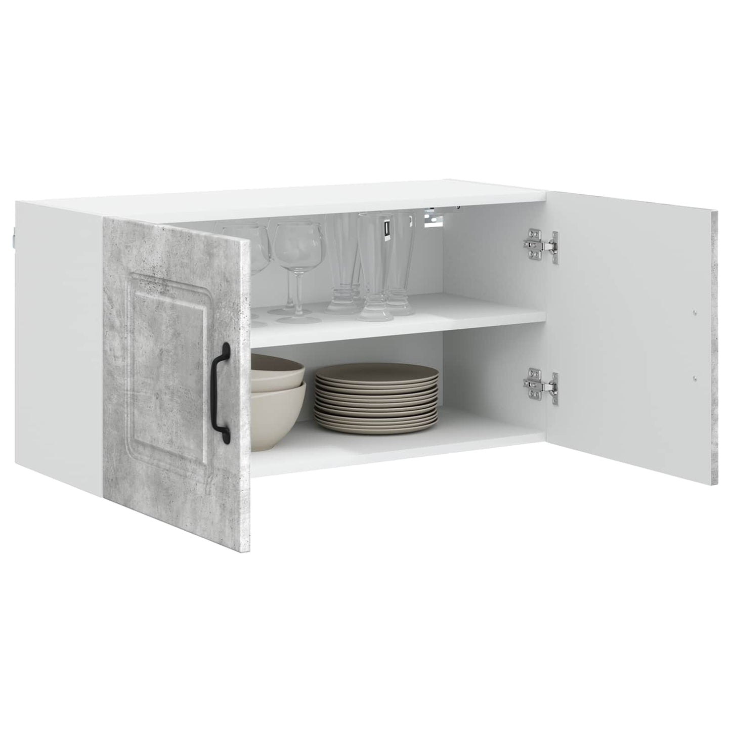 Dishwasher Panel Kalmar Concrete Grey 80 x 31 x 40 cm