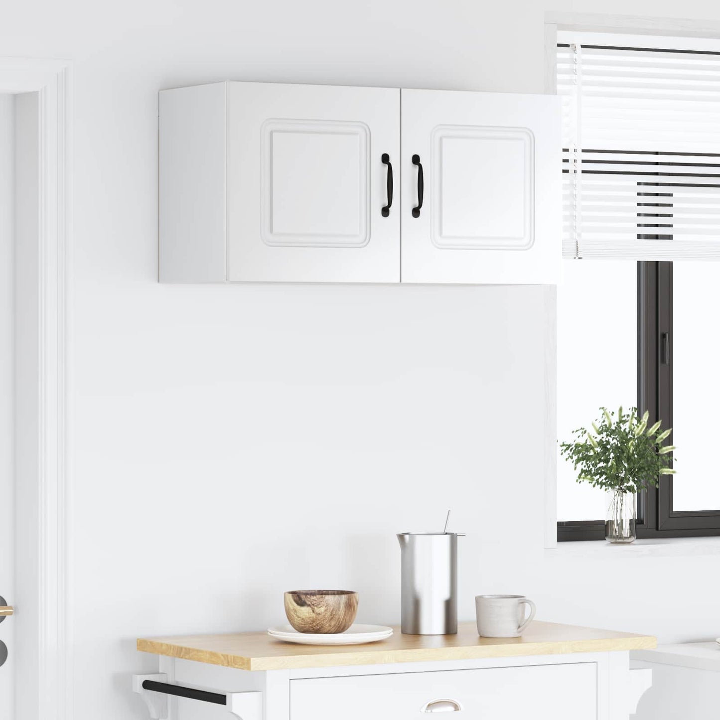 Dishwasher Panel Kalmar High Gloss White 80 x 31 x 40 cm