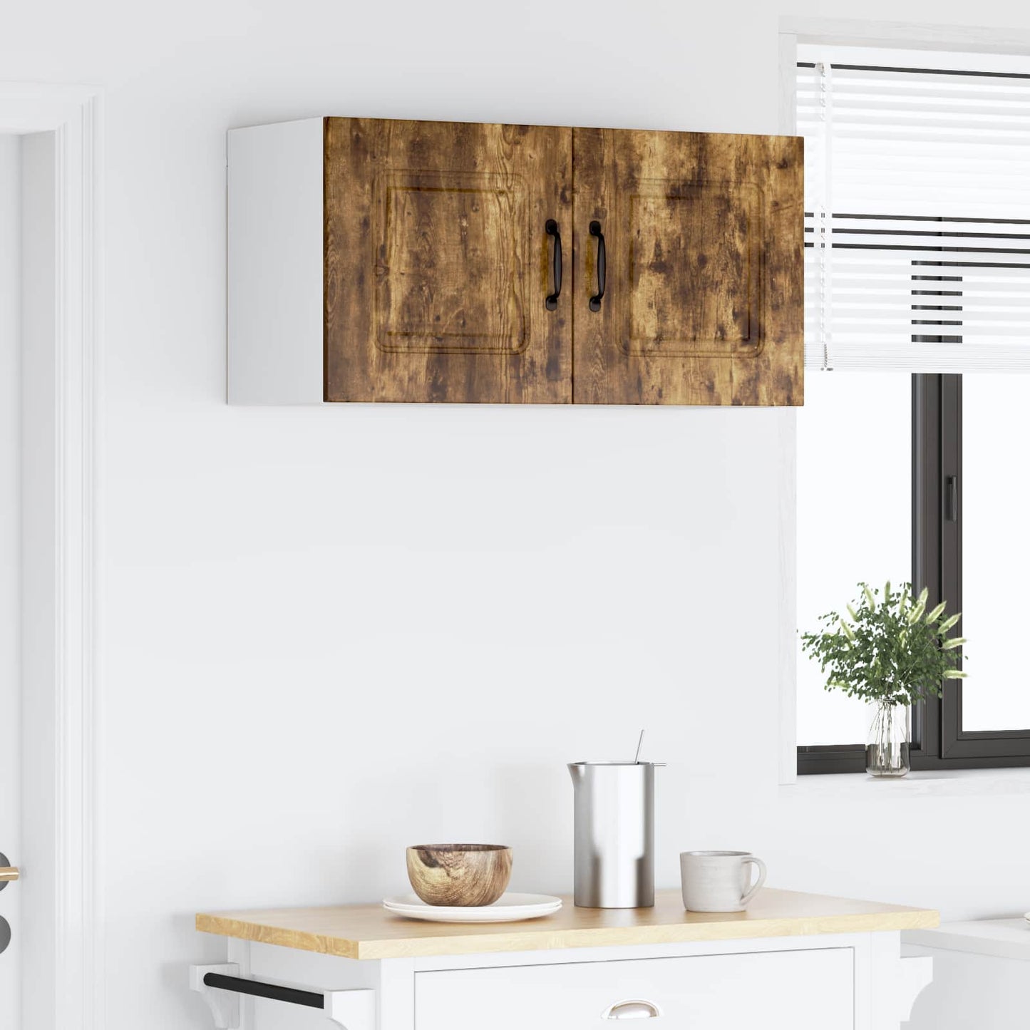 Dishwasher Panel Kalmar Smoked Oak 80 x 31 x 40 cm