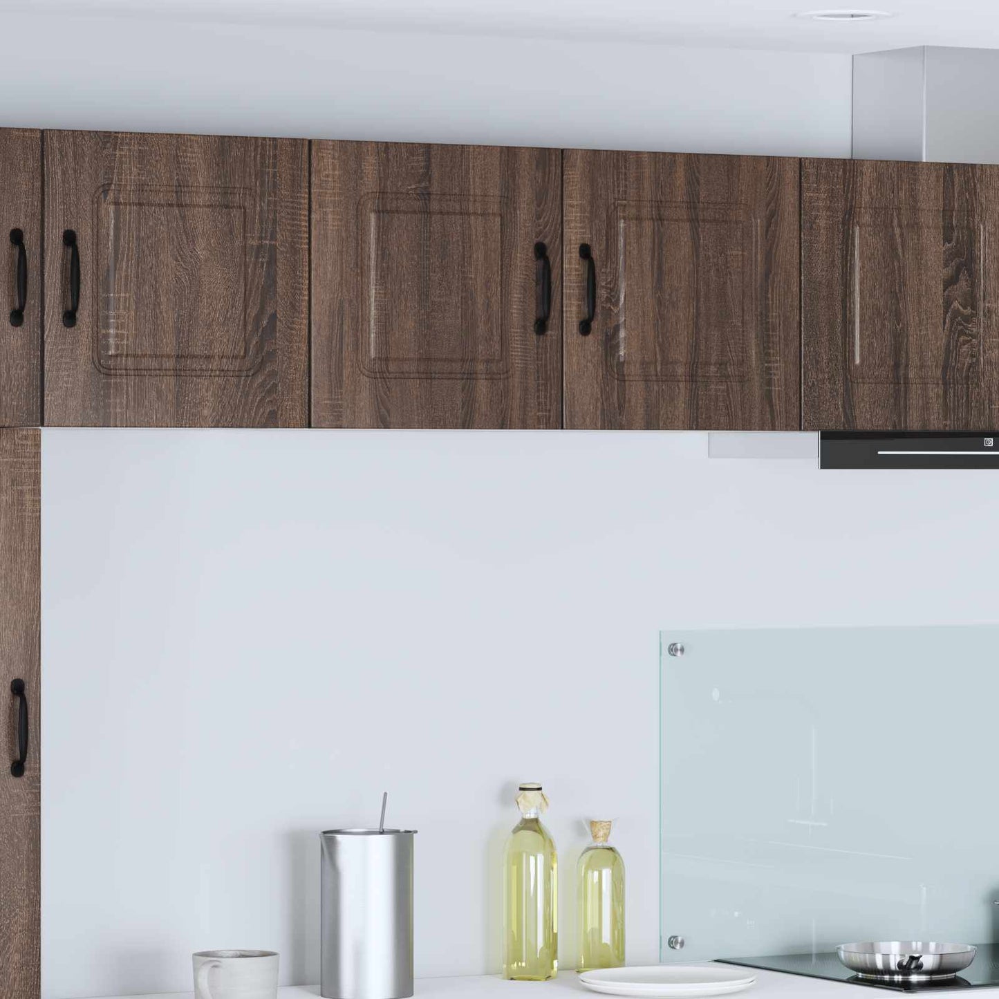 Dishwasher Panel Kalmar Brown Oak 80 x 31 x 40 cm