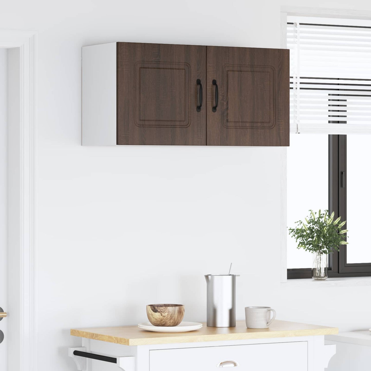 Dishwasher Panel Kalmar Brown Oak 80 x 31 x 40 cm