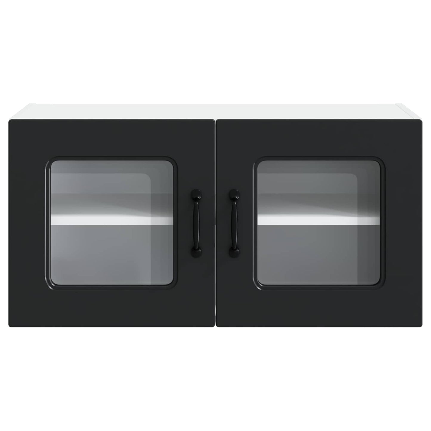 Dishwasher Panel Kalmar Black 80 x 31 x 40 cm Engineered Wood