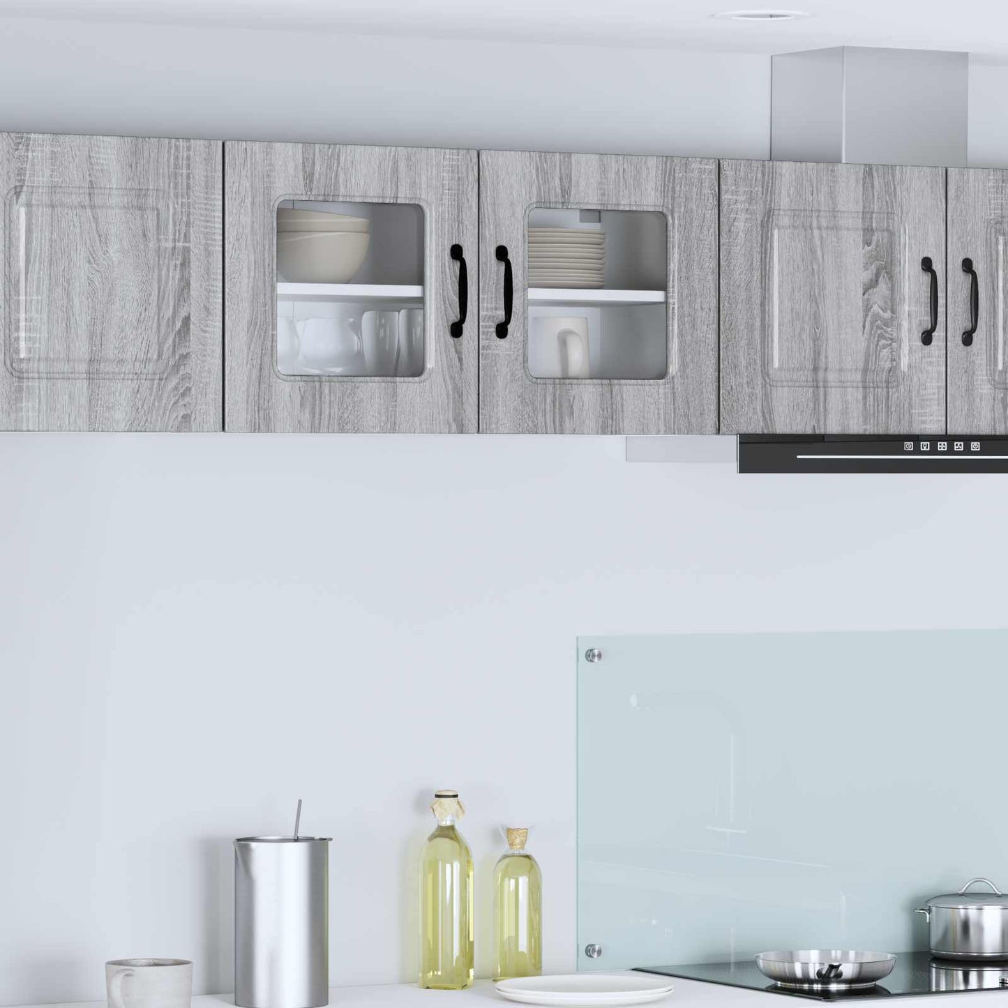 Dishwasher Panel Kalmar Grey Sonoma 80 x 31 x 40 cm