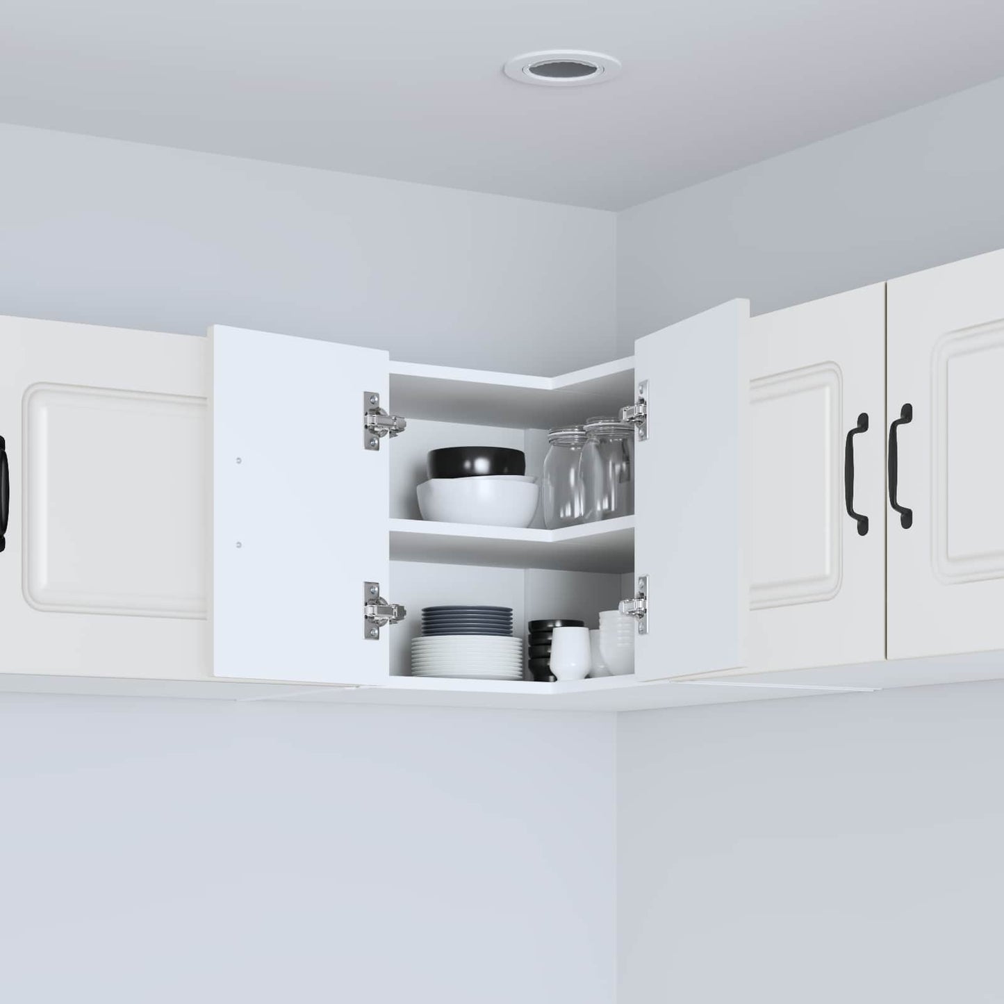 Dishwasher Panel Kalmar White 57 x 57 x 40 cm Engineered Wood