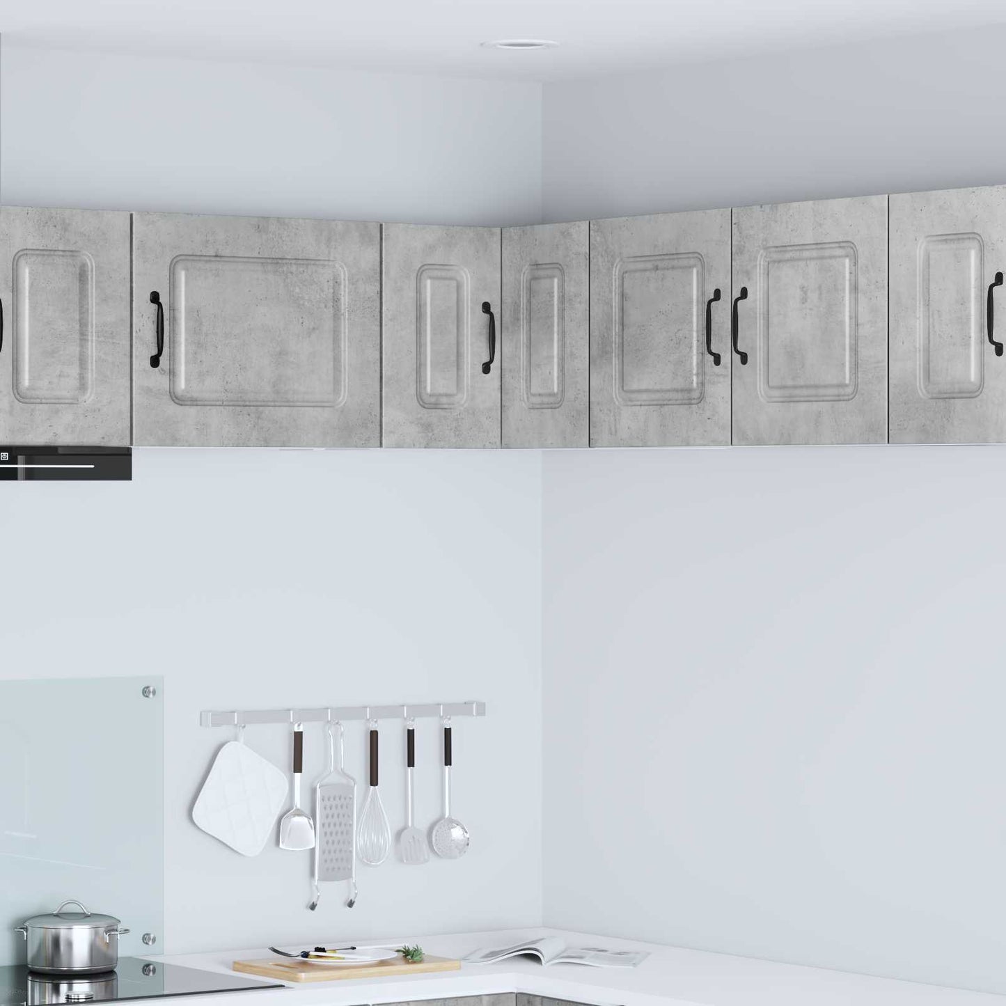 Dishwasher Panel Kalmar Concrete Grey 57 x 57 x 40 cm