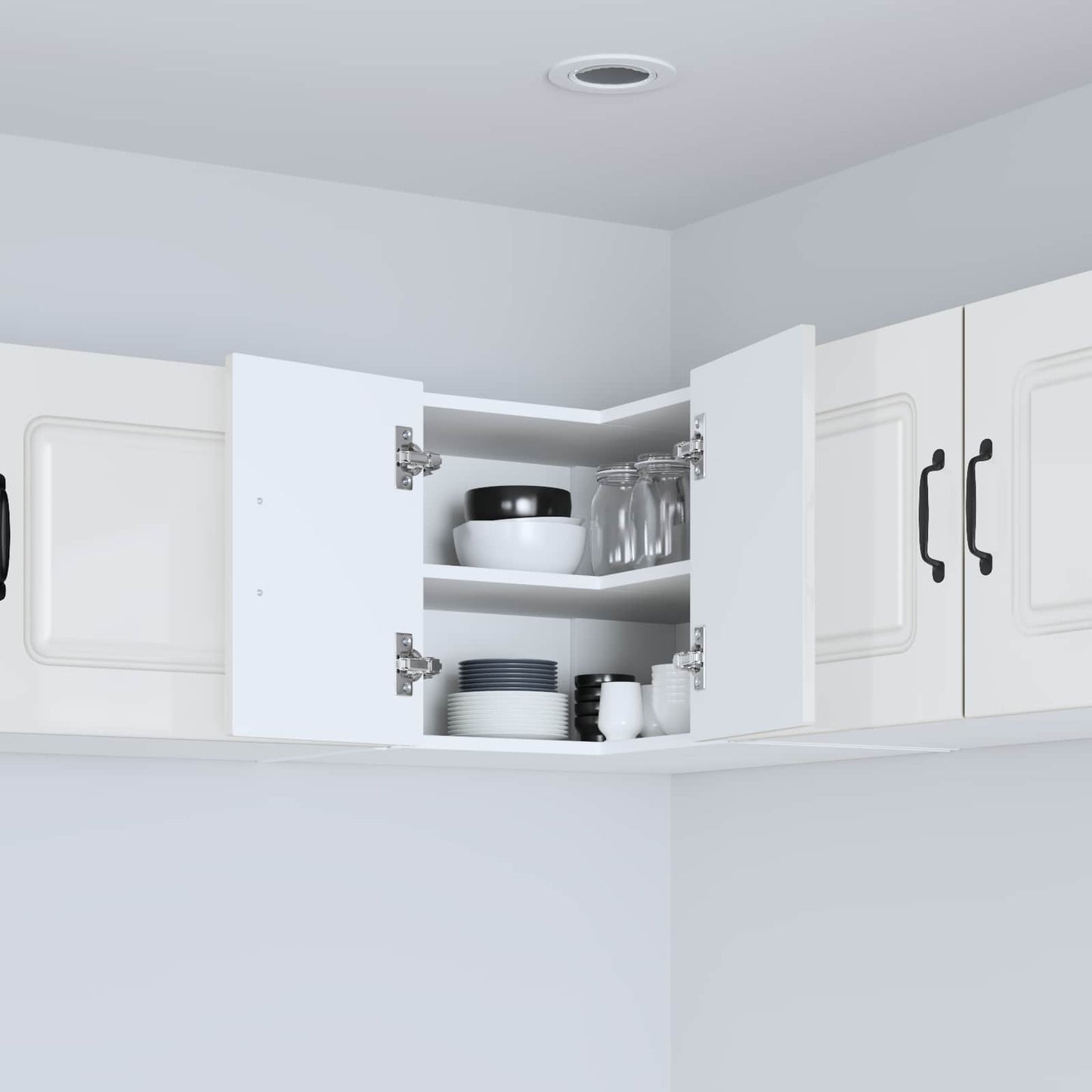 Dishwasher Panel Kalmar High Gloss White 57 x 57 x 40 cm