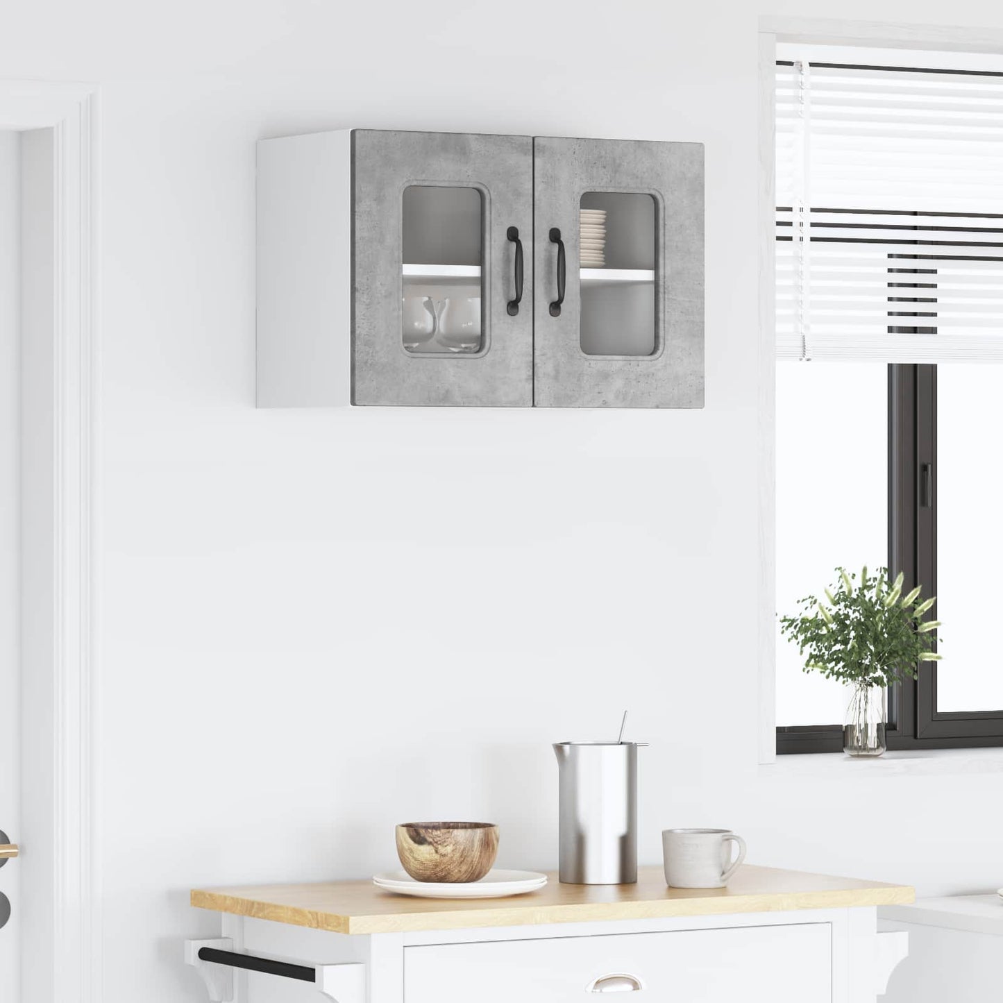 Dishwasher Panel Kalmar Concrete Grey 60 x 31 x 40 cm