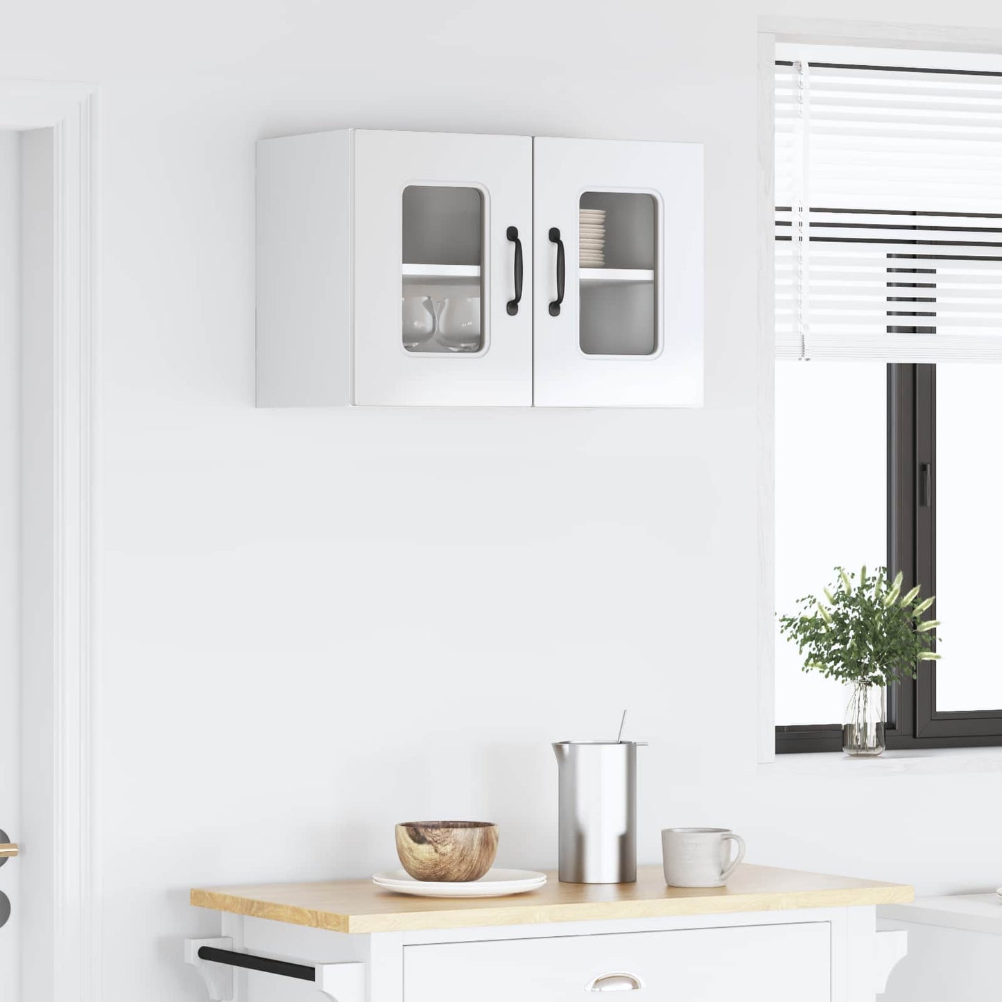 Dishwasher Panel Kalmar High Gloss White 60 x 31 x 40 cm