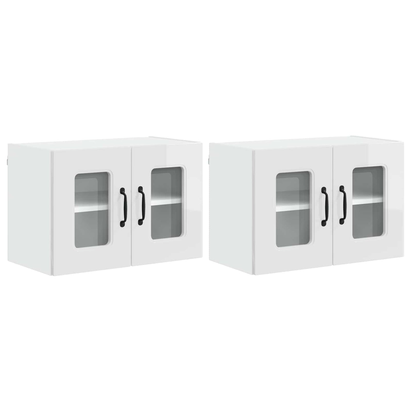 Dishwasher Panel Kalmar 2 pcs High Gloss White 60 x 31 x 40 cm