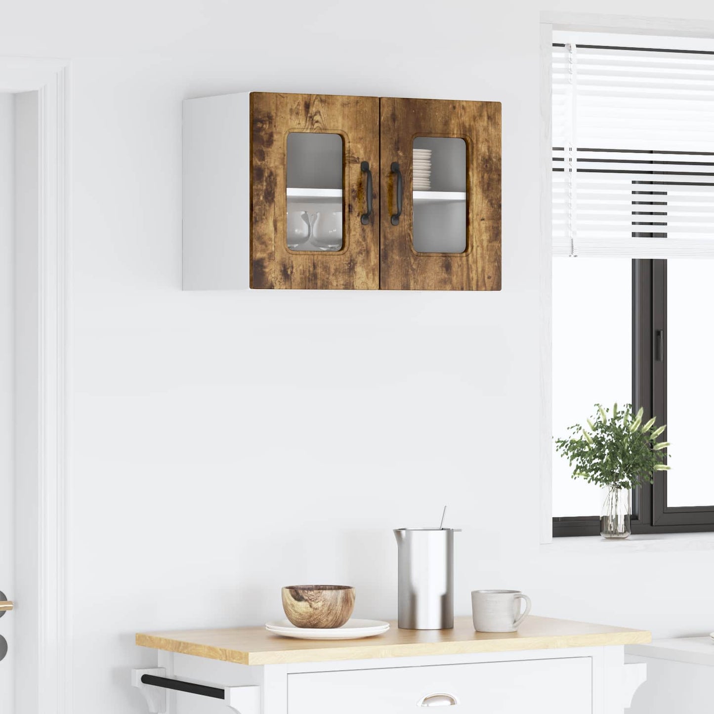 Dishwasher Panel Kalmar Smoked Oak 60 x 31 x 40 cm