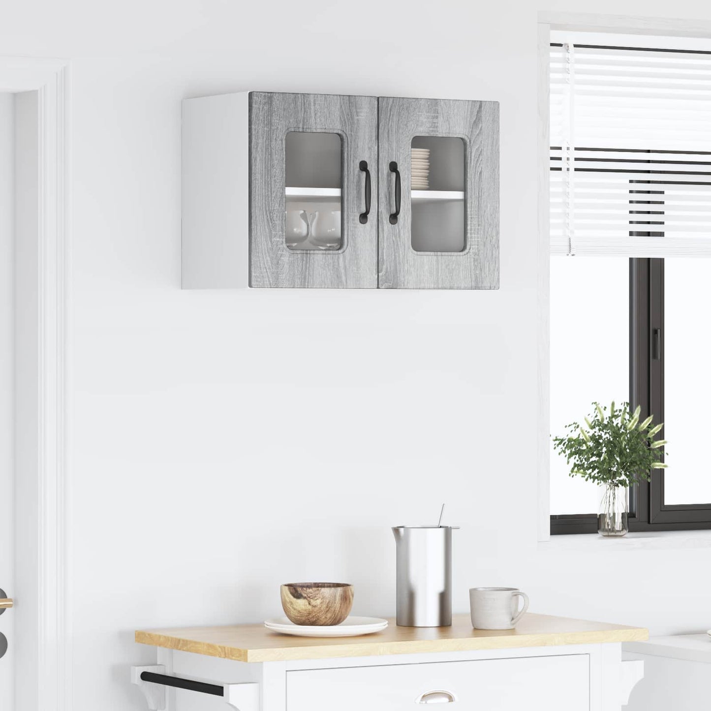 Dishwasher Panel Kalmar Grey Sonoma 60 x 31 x 40 cm