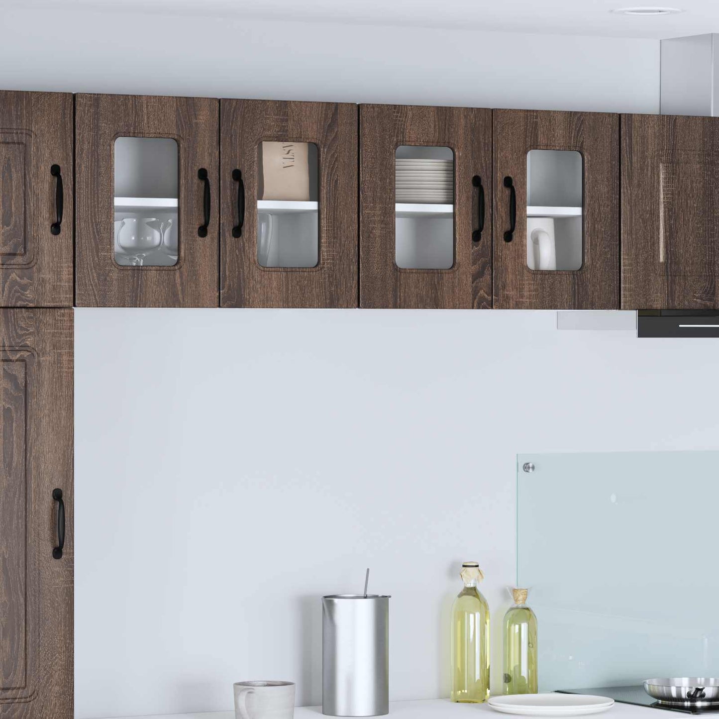 Dishwasher Panel Kalmar Brown Oak 60 x 31 x 40 cm