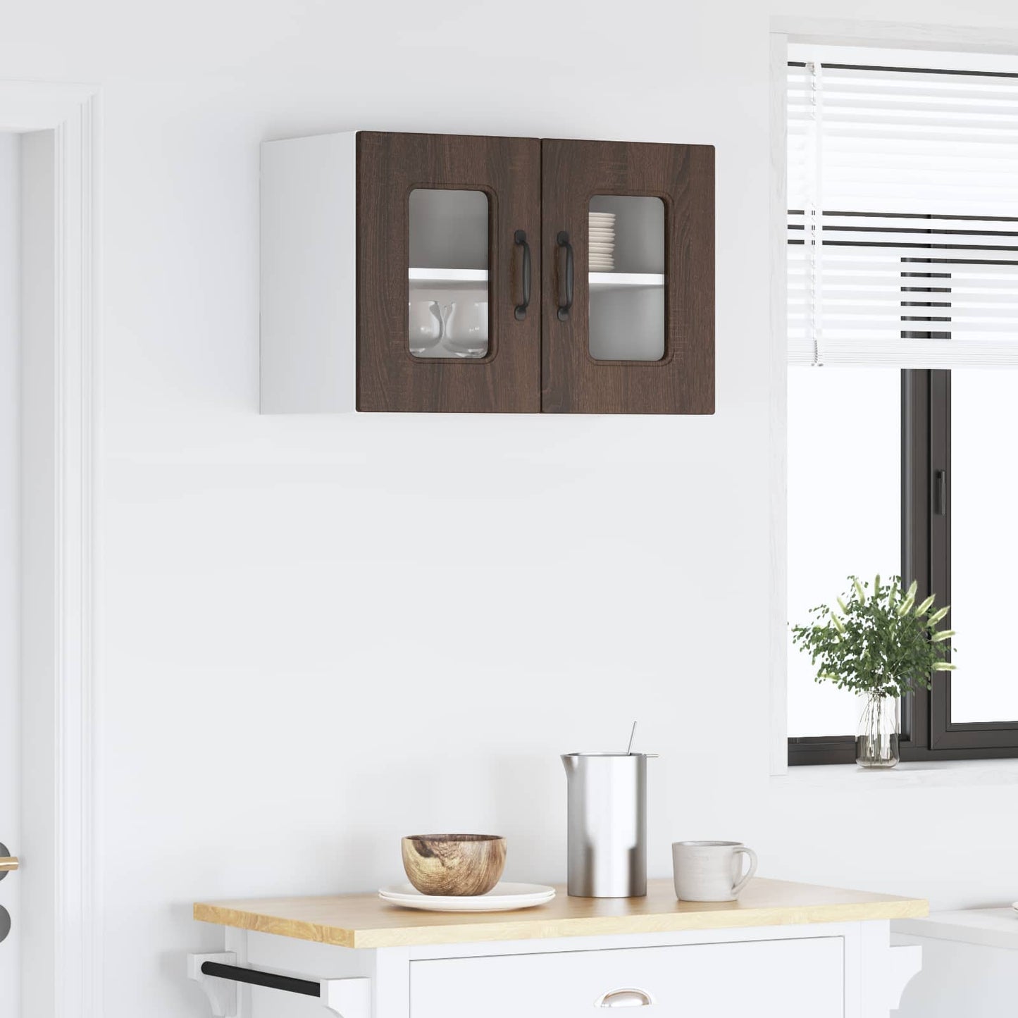 Dishwasher Panel Kalmar Brown Oak 60 x 31 x 40 cm