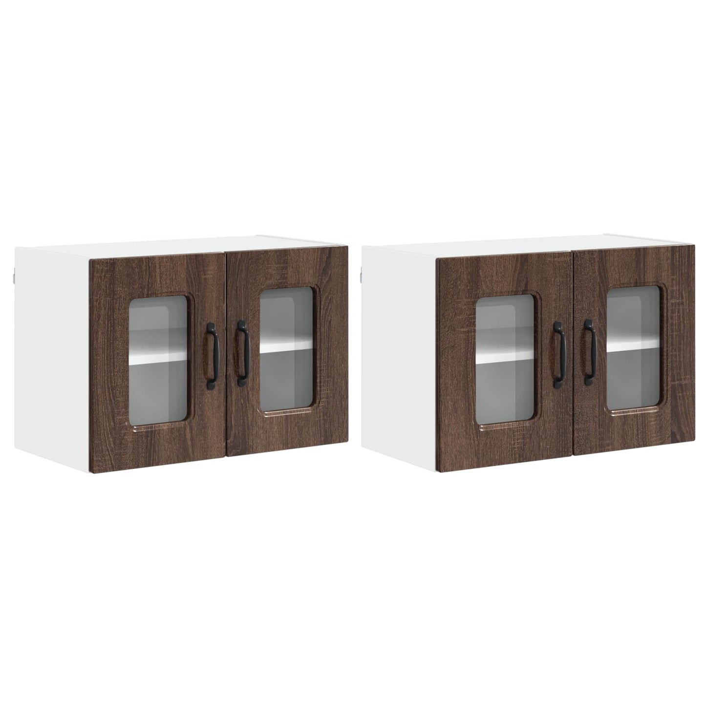 Dishwasher Panel Kalmar 2 pcs Brown Oak 60 x 31 x 40 cm