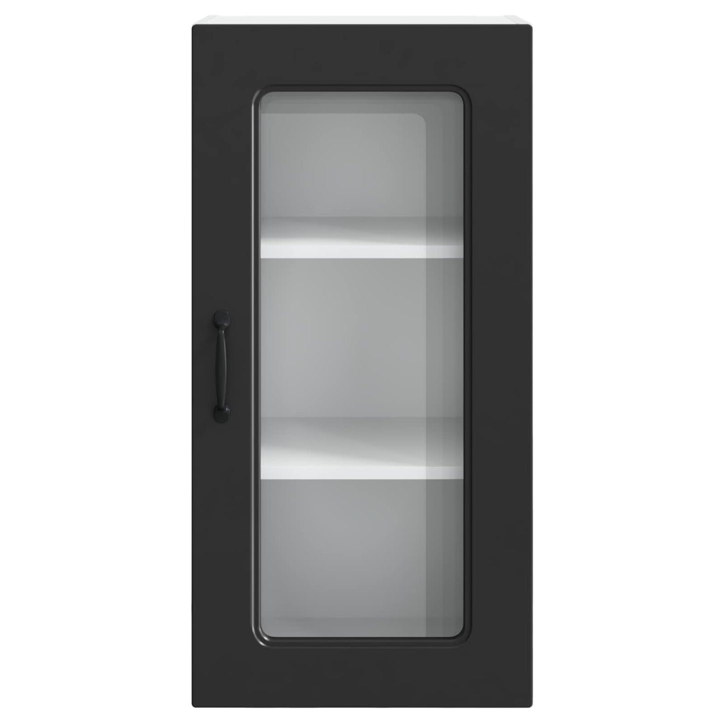 Dishwasher Panel Kalmar Black 40 x 31 x 80 cm Engineered Wood