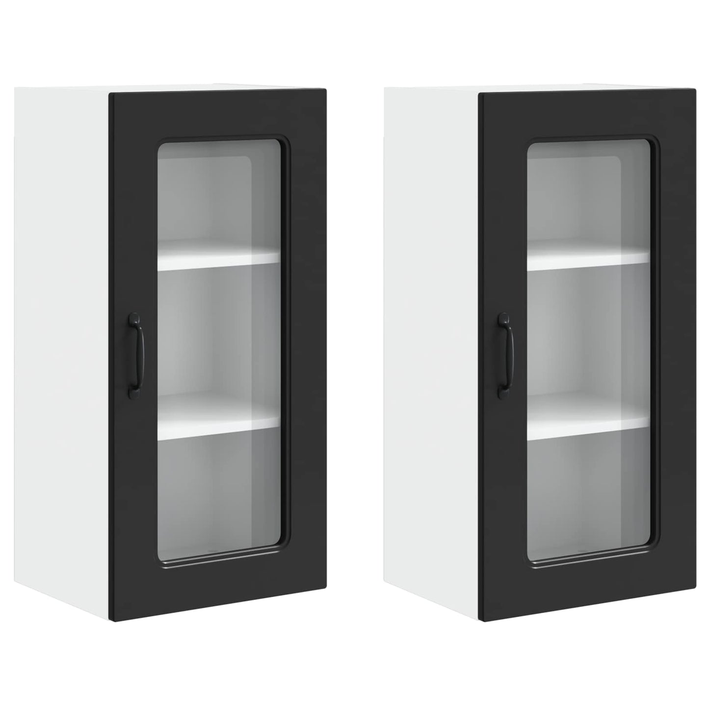 Dishwasher Panel Kalmar 2 pcs Black 40 x 31 x 80 cm