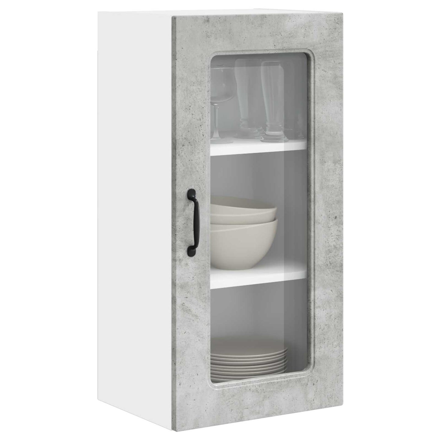 Dishwasher Panel Kalmar Concrete Grey 40 x 31 x 80 cm