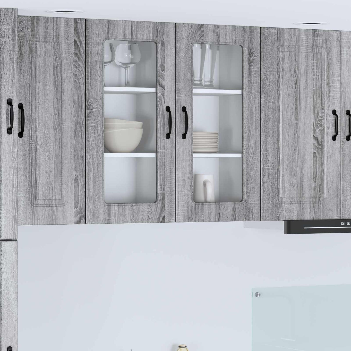 Dishwasher Panel Kalmar Grey Sonoma 40 x 31 x 80 cm