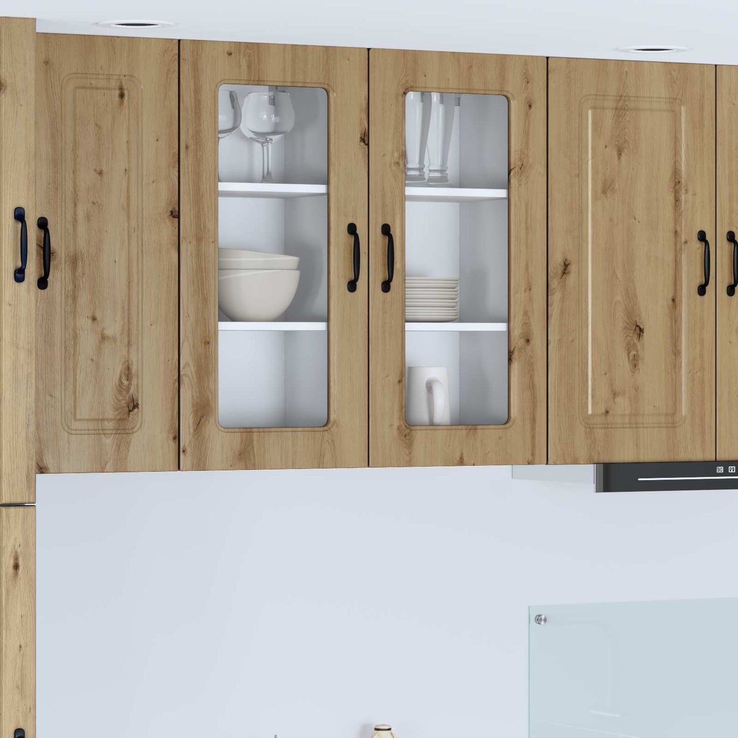 Dishwasher Panel Kalmar 2 pcs Artisan Oak 40 x 31 x 80 cm