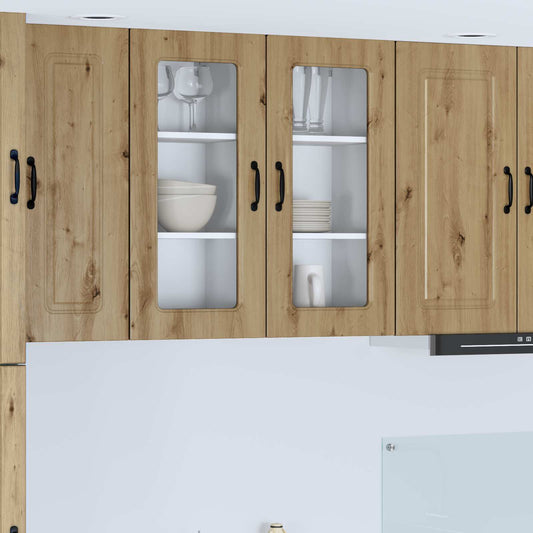 Dishwasher Panel Kalmar 2 pcs Artisan Oak 40 x 31 x 80 cm