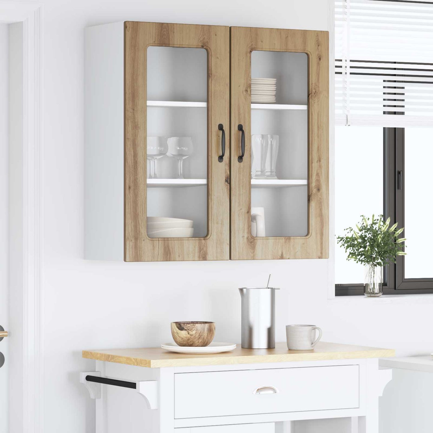 Dishwasher Panel Kalmar 2 pcs Artisan Oak 40 x 31 x 80 cm