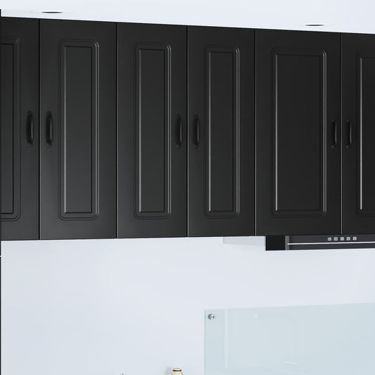 Dishwasher Panel Kalmar 2 pcs Black 30 x 31 x 80 cm