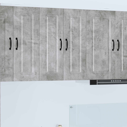 Dishwasher Panel Kalmar Concrete Grey 30 x 31 x 80 cm