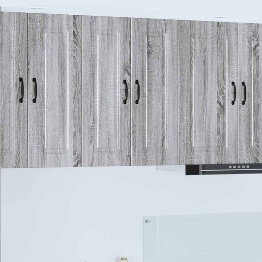 Dishwasher Panel Kalmar Grey Sonoma 30 x 31 x 80 cm