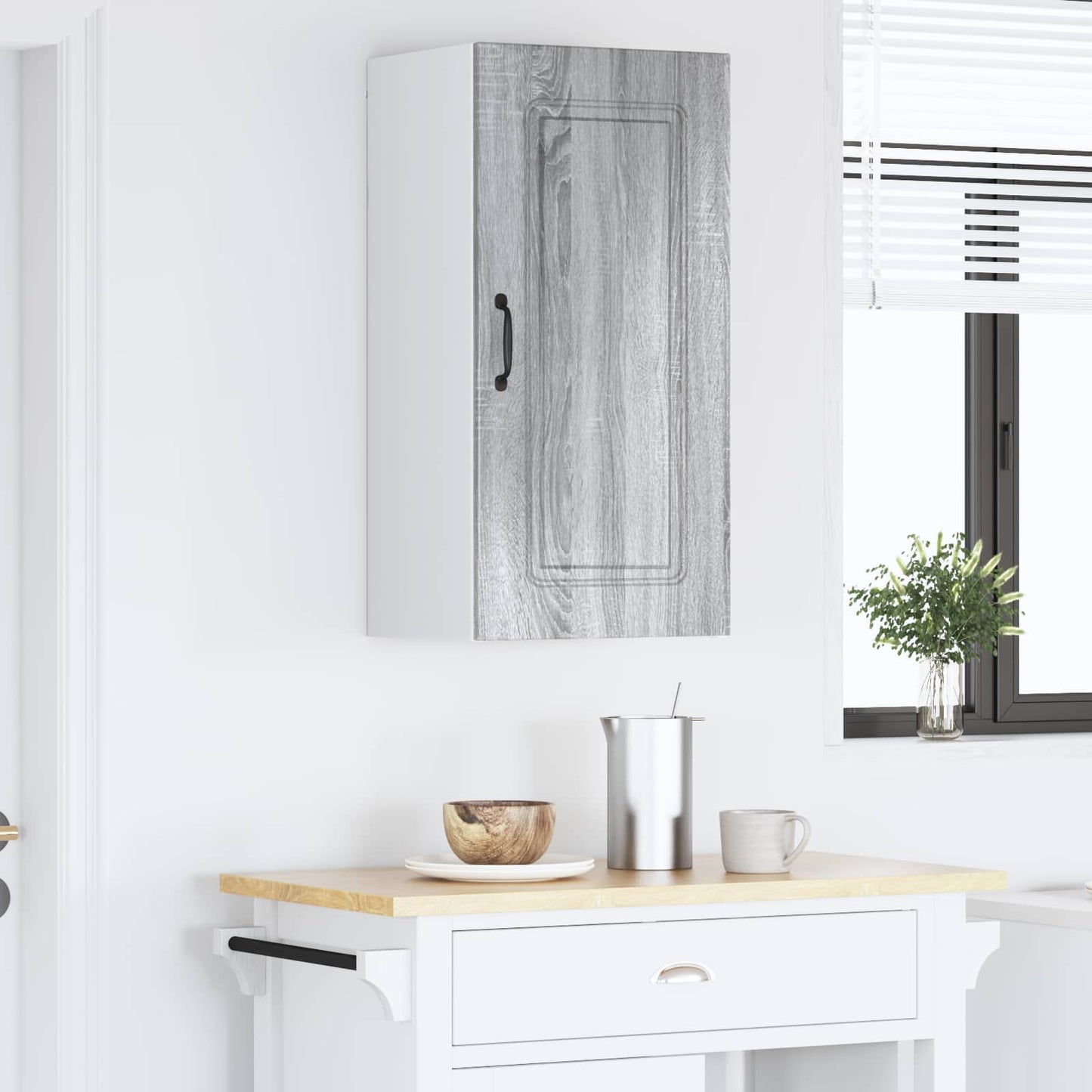 Dishwasher Panel Kalmar Grey Sonoma 40 x 31 x 80 cm