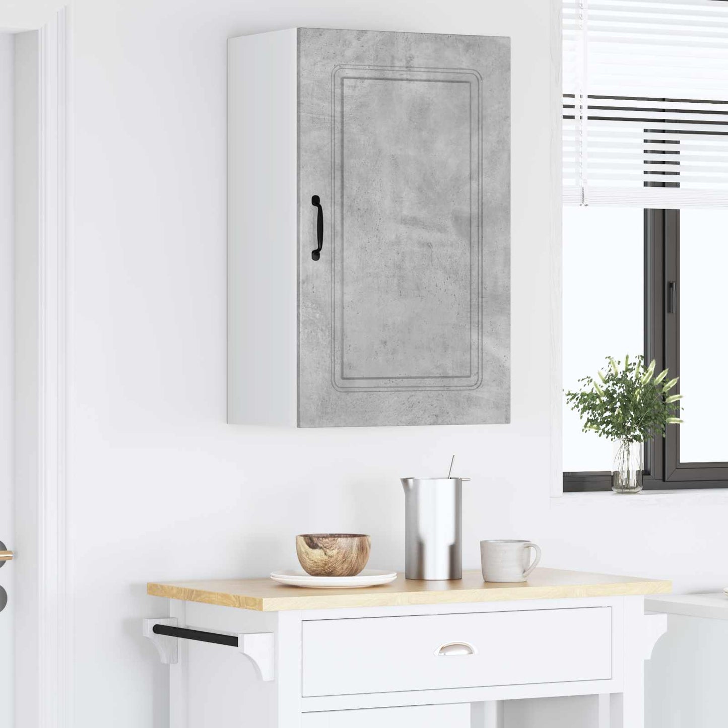 Dishwasher Panel Kalmar Concrete Grey 50 x 31 x 80 cm
