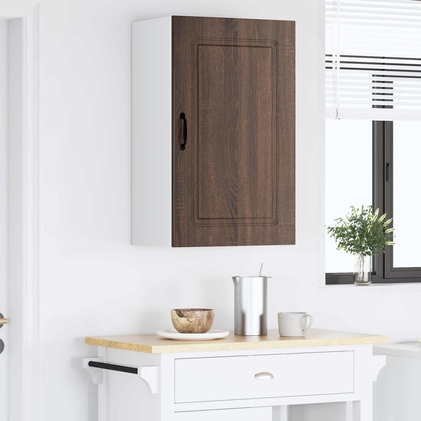 Dishwasher Panel Kalmar Brown Oak 50 x 31 x 80 cm