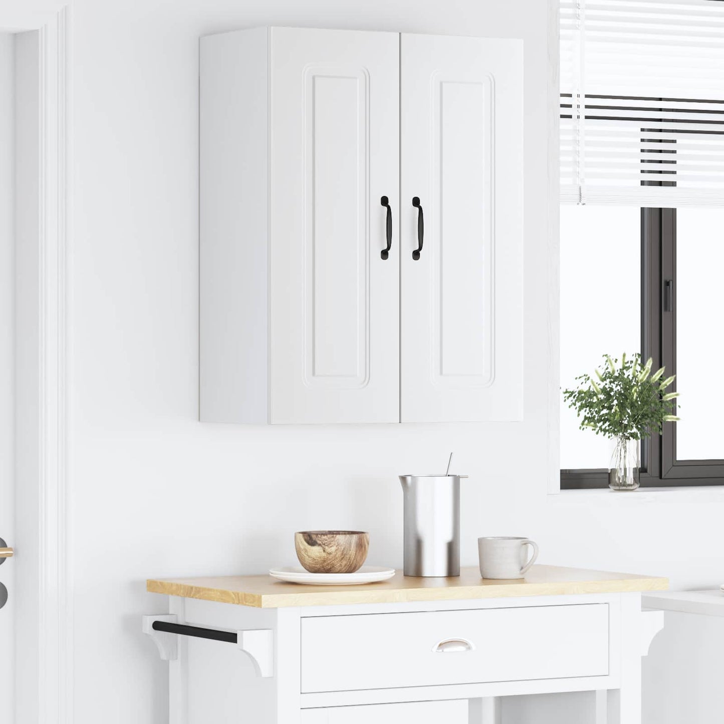 Dishwasher Panel Kalmar White 60 x 31 x 80 cm Engineered Wood