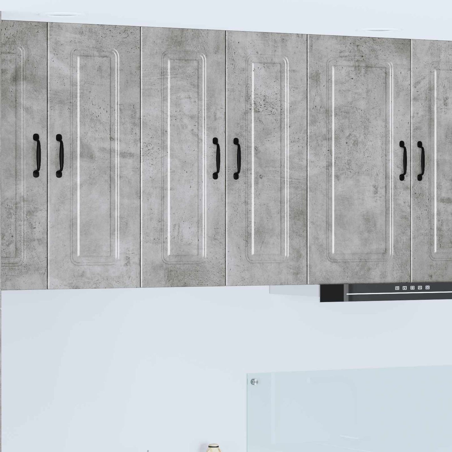 Dishwasher Panel Kalmar Concrete Grey 60 x 31 x 80 cm