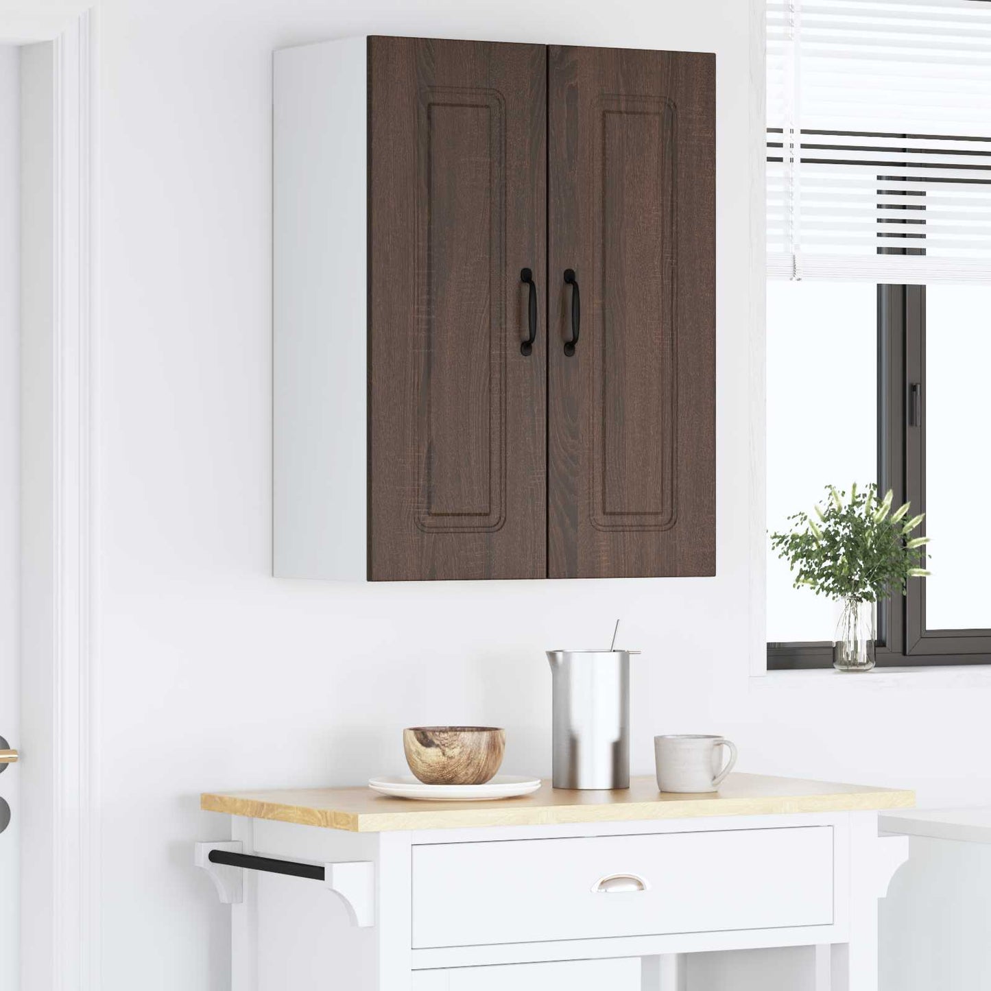 Dishwasher Panel Kalmar Brown Oak 60 x 31 x 80 cm