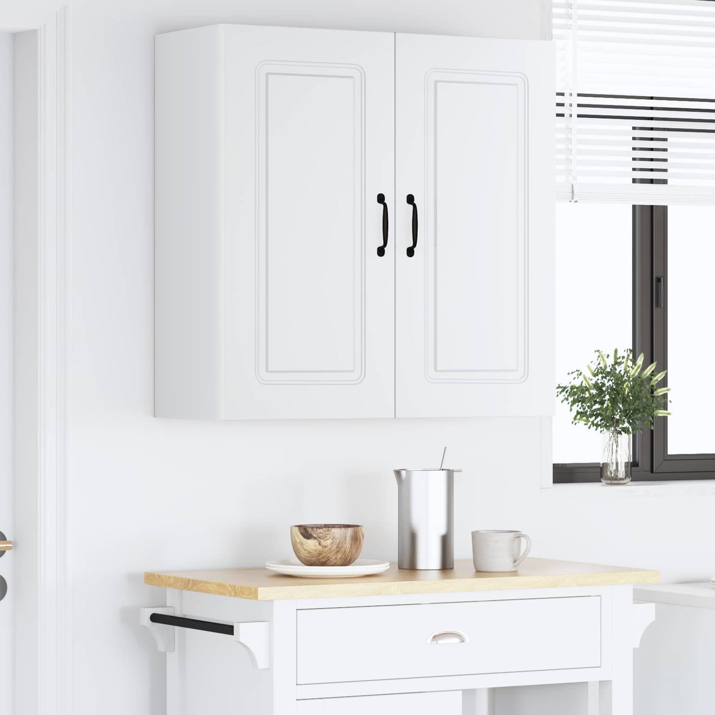 Dishwasher Panel Kalmar White 80 x 31 x 80 cm Engineered Wood