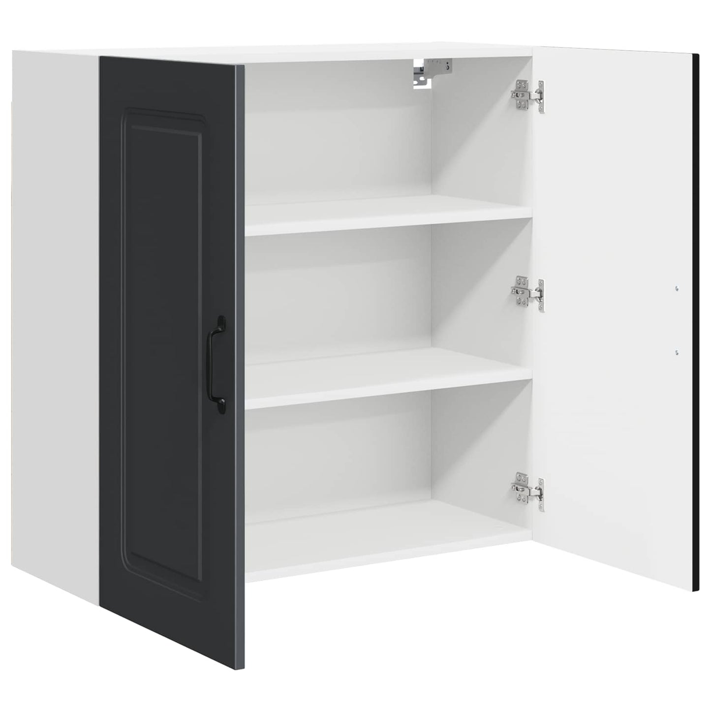 Dishwasher Panel Kalmar Black 80 x 31 x 80 cm Engineered Wood
