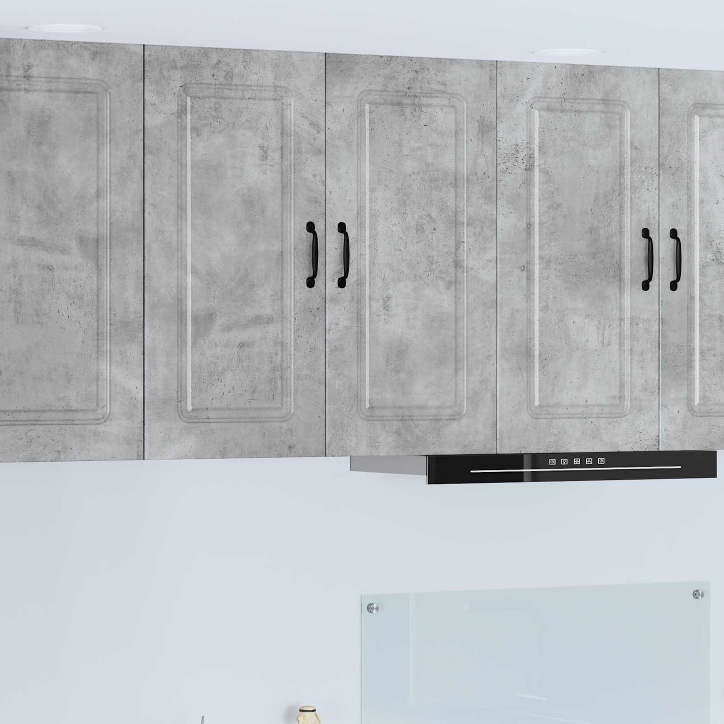 Dishwasher Panel Kalmar Concrete Grey 80 x 31 x 80 cm