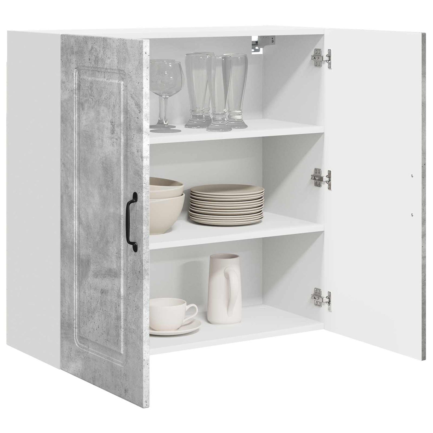 Dishwasher Panel Kalmar Concrete Grey 80 x 31 x 80 cm